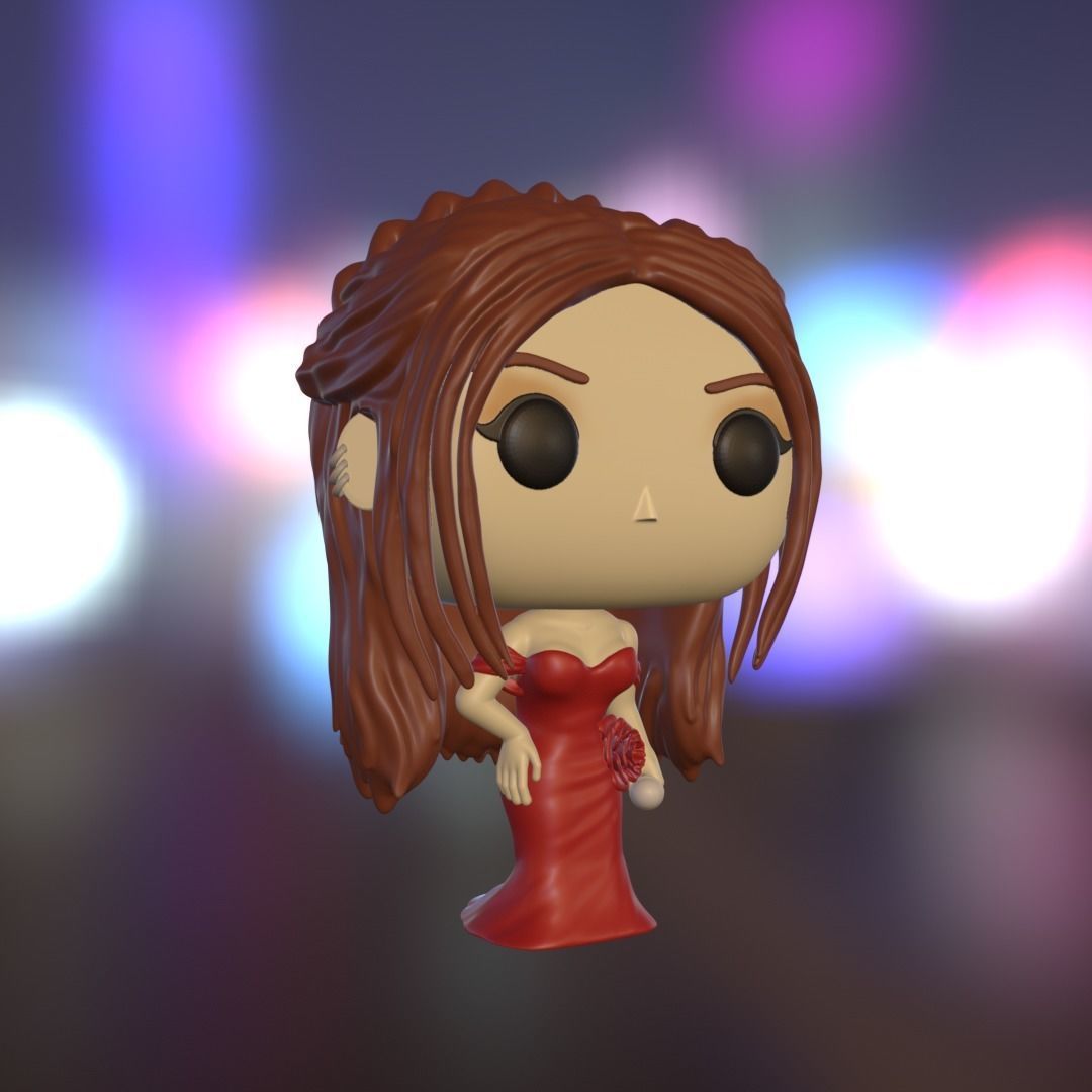 Funko Christina Aguilera 3D print model_2