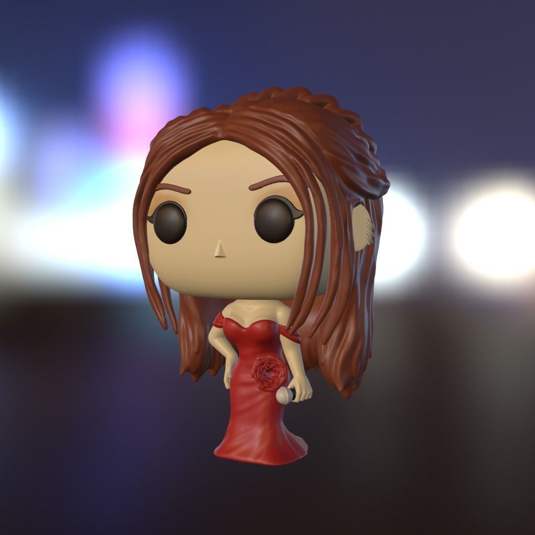 Funko Christina Aguilera 3D print model_1