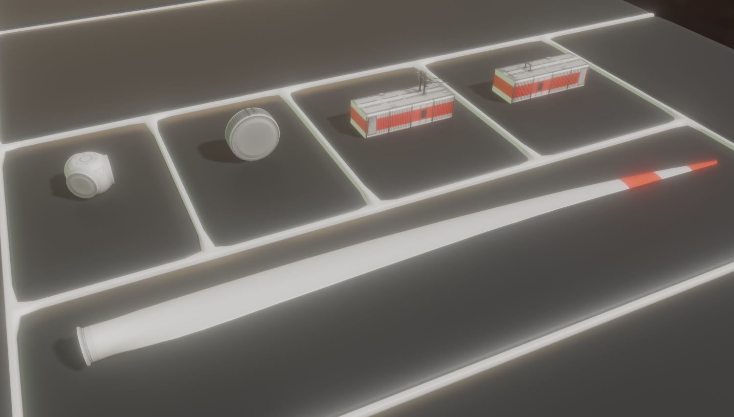 E3 Wind Turbine NH160m RD138m Low-poly 3D model_27