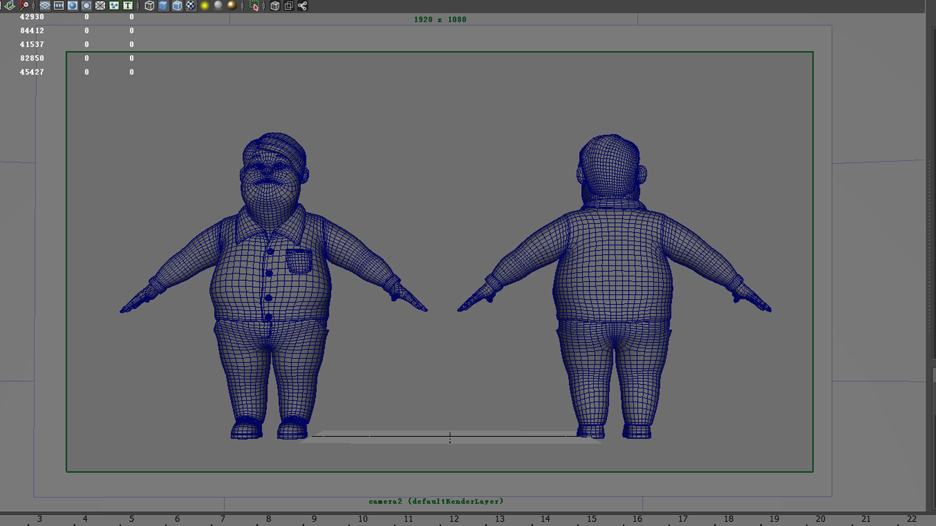 Animated characters Little Fat   Boys students passersby school 3D model_5