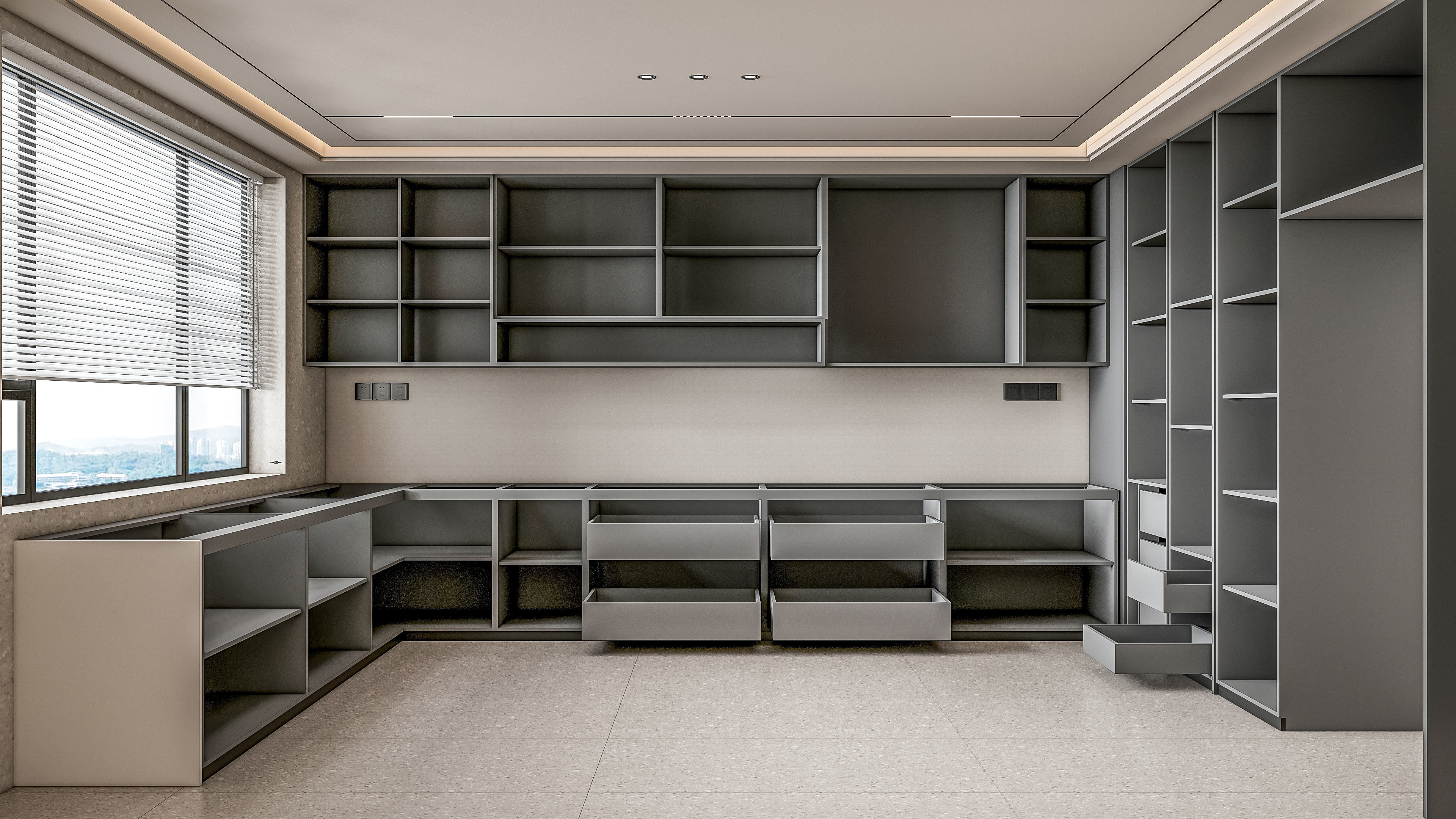 Kitchen fully parametric Resizable manufacturable 0068 3D model_20