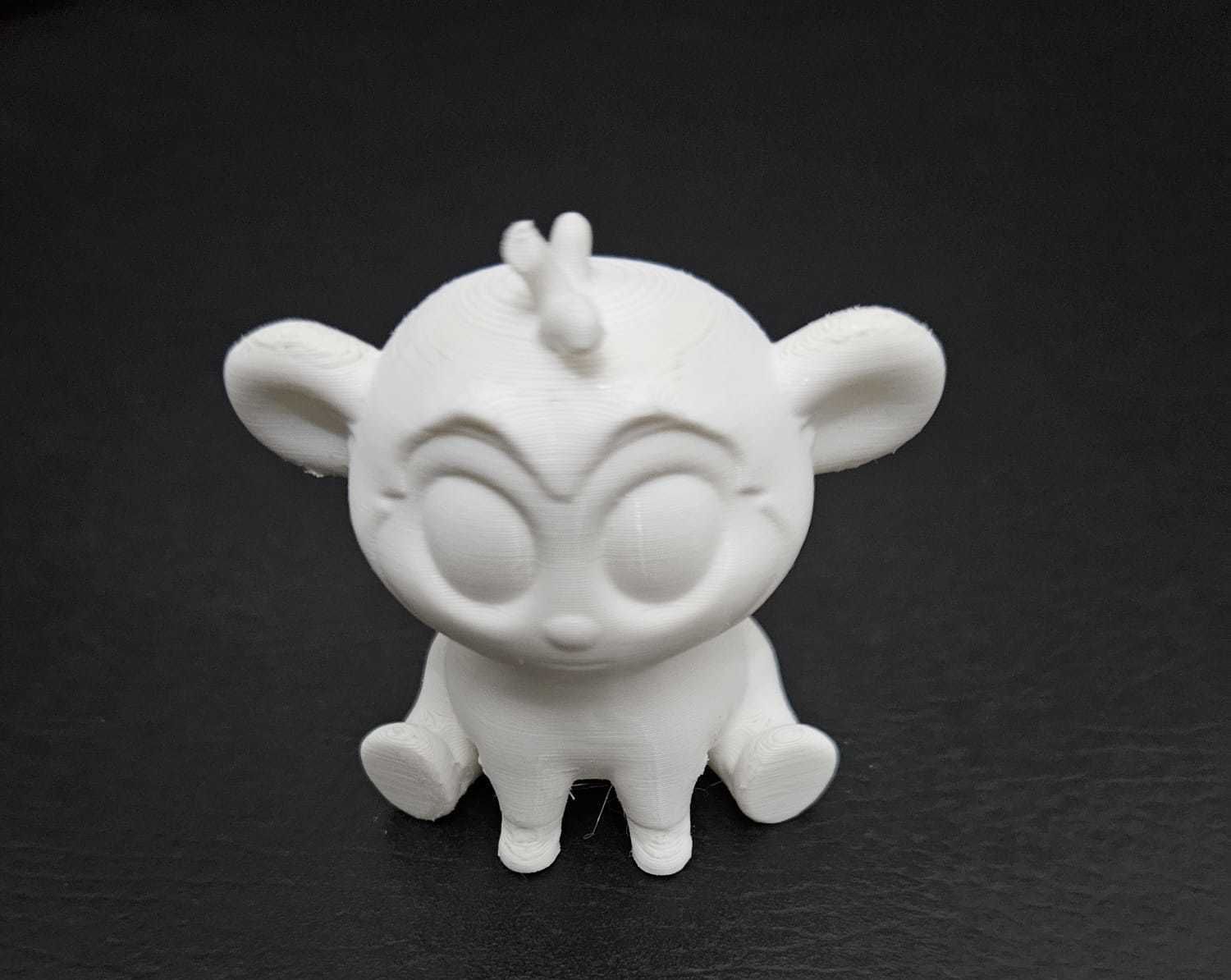 Cute Sitting Monkey 3D print model_14
