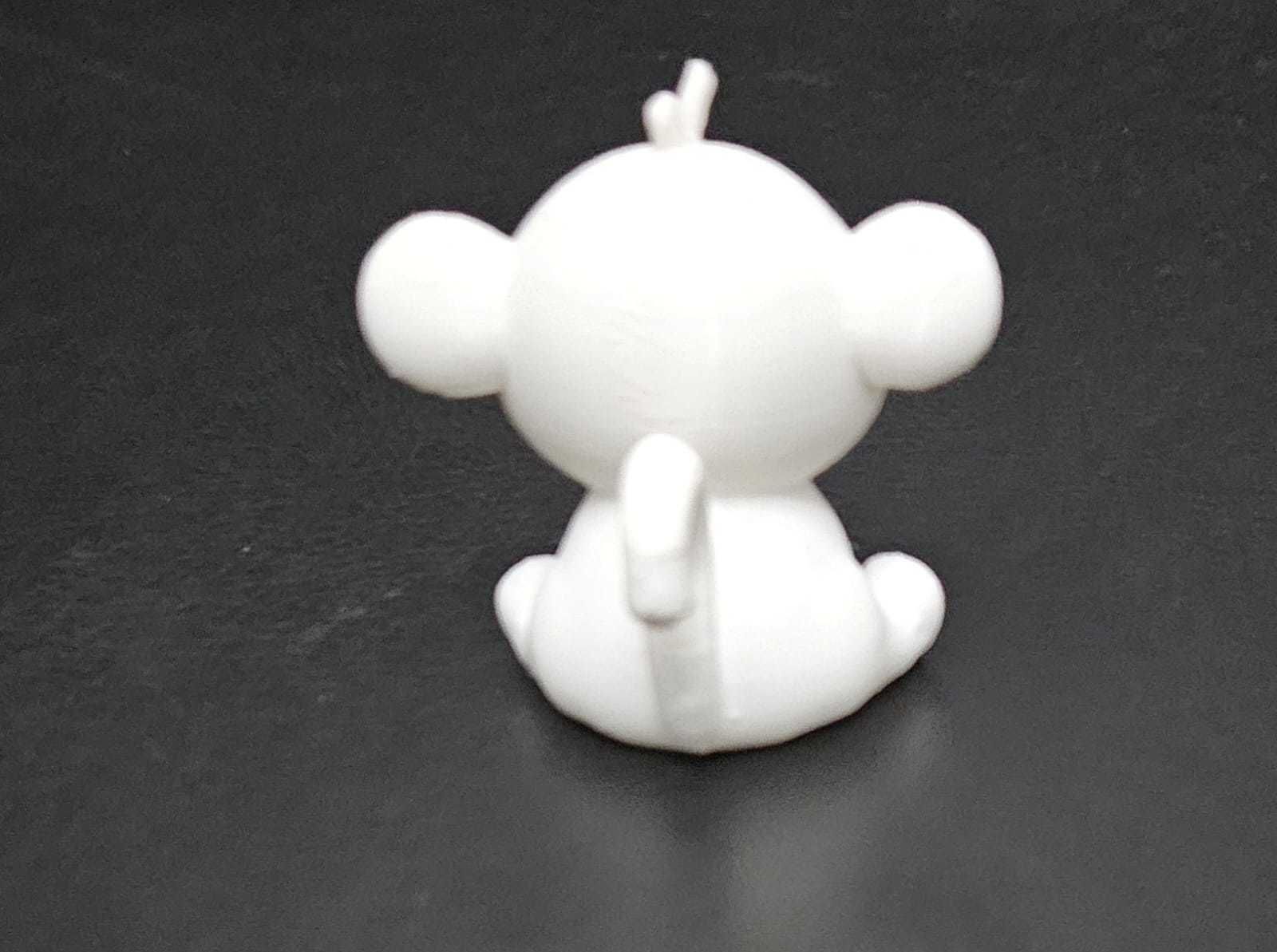Cute Sitting Monkey 3D print model_10