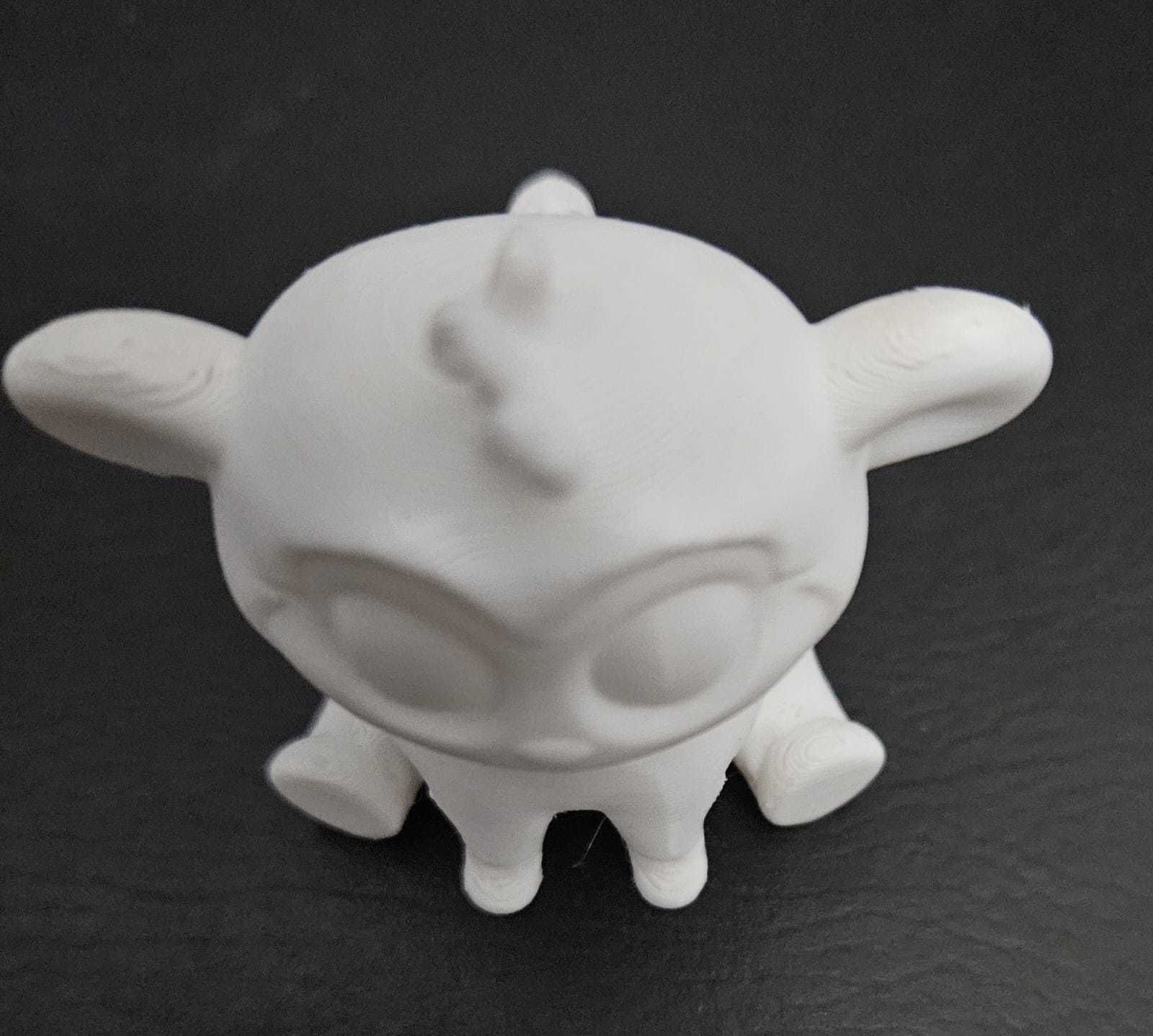 Cute Sitting Monkey 3D print model_15