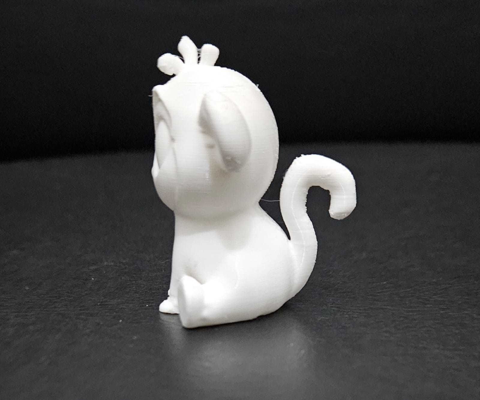 Cute Sitting Monkey 3D print model_7