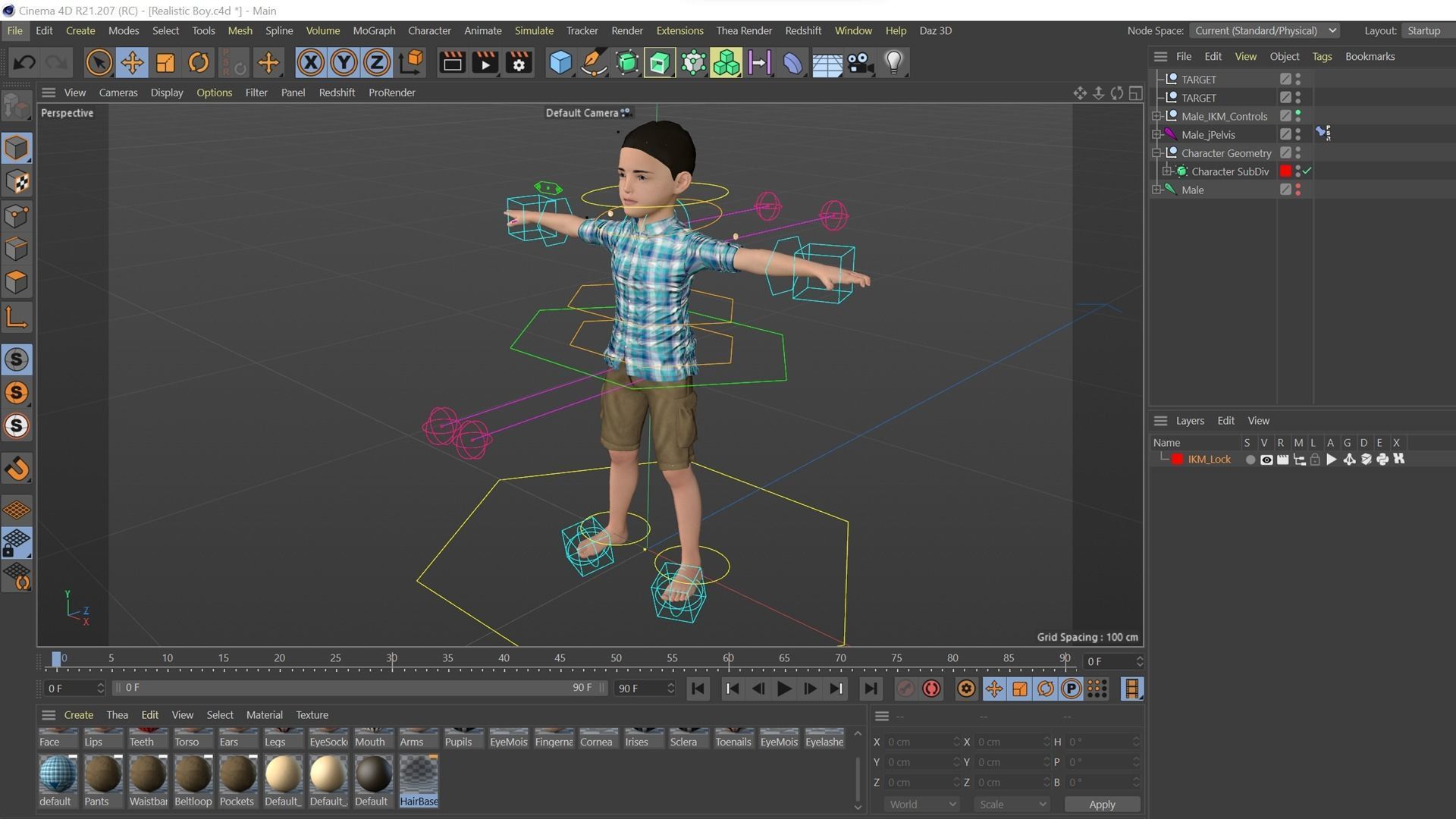 3D Realistic Boy Rigged 3D model_37