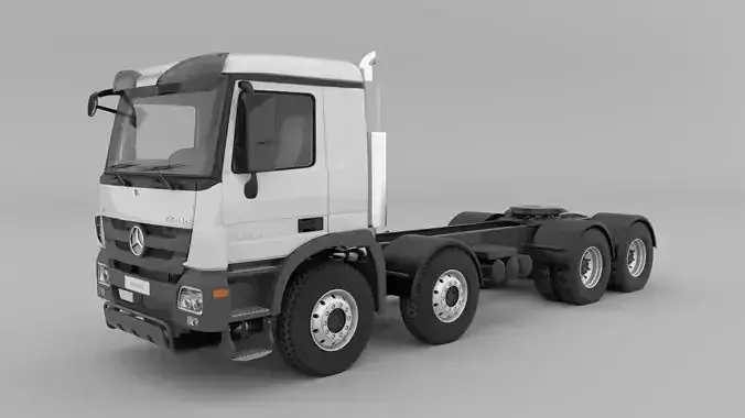 Mercedes Actros 4144 3D model