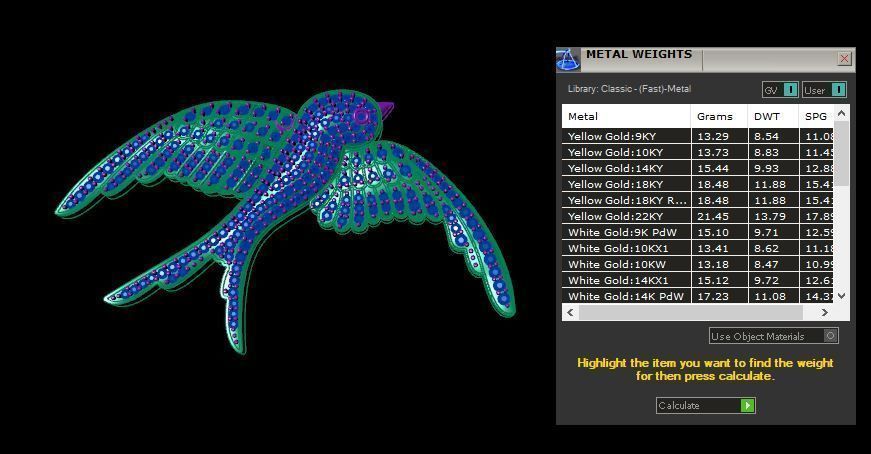Sparrow Brooch 3D print model_4
