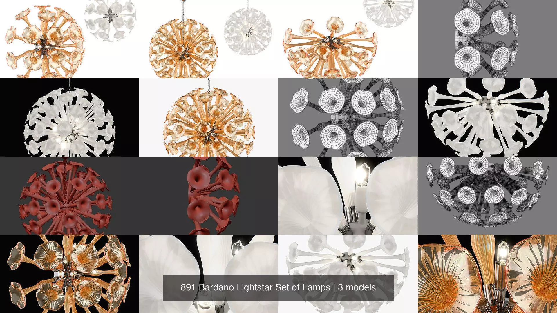 891 Bardano Lightstar Collection of Lamps _1