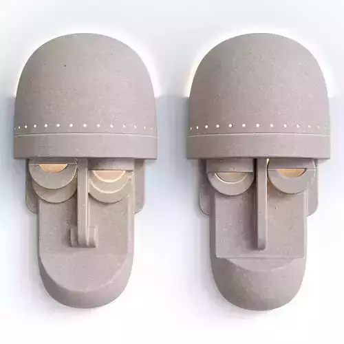 Eric Roinestads Ceramic faces 2 3D model