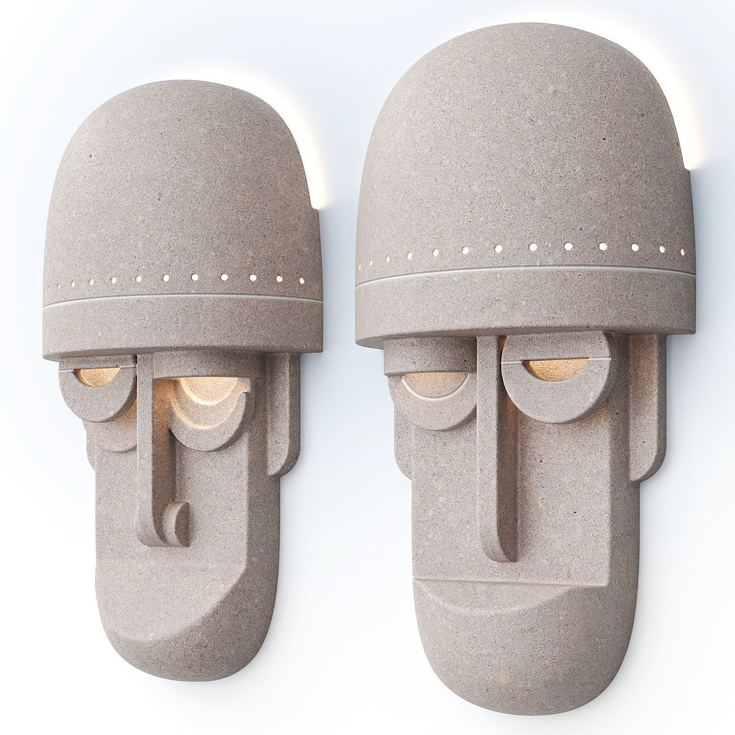 Eric Roinestads Ceramic faces 2 3D model_1