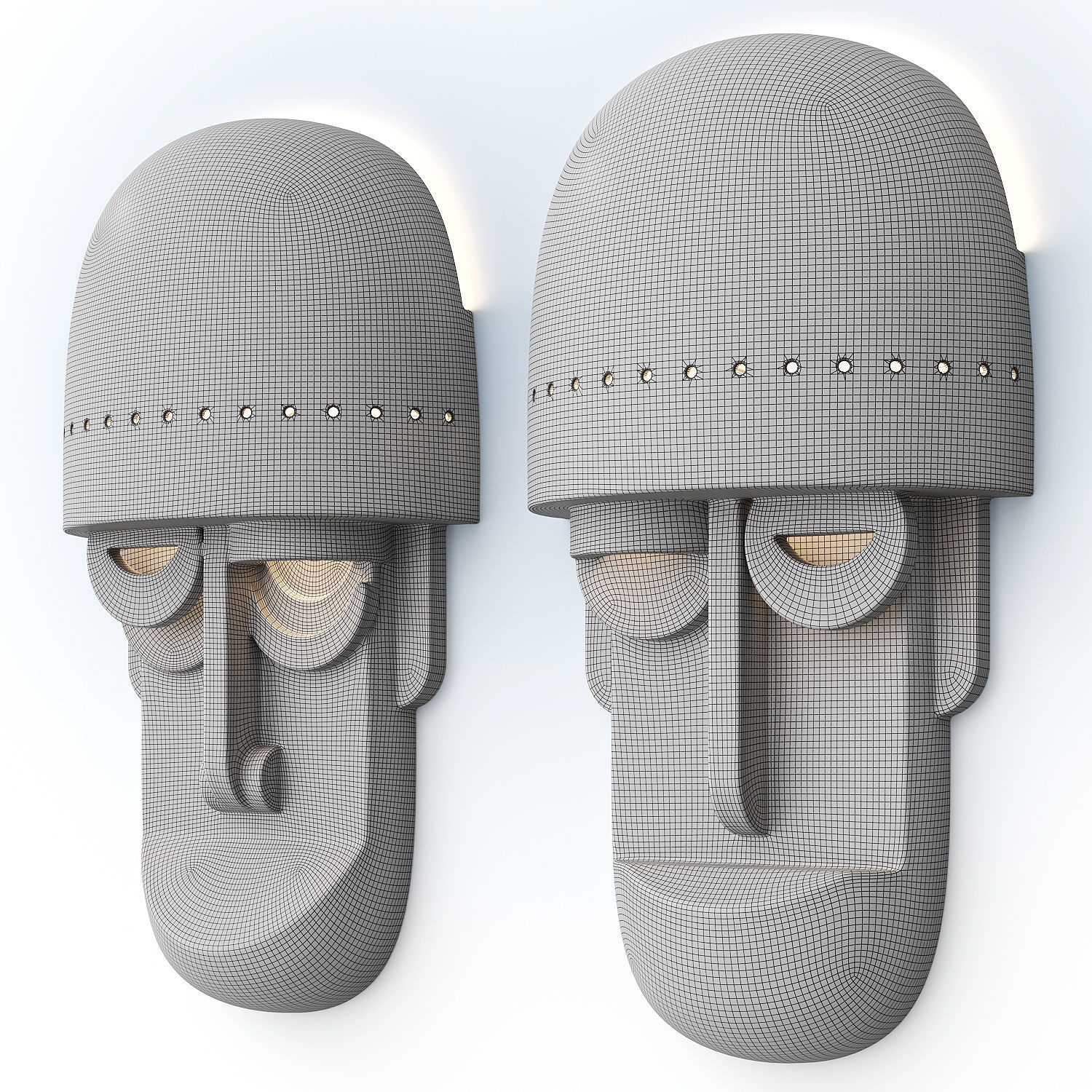 Eric Roinestads Ceramic faces 2 3D model_4