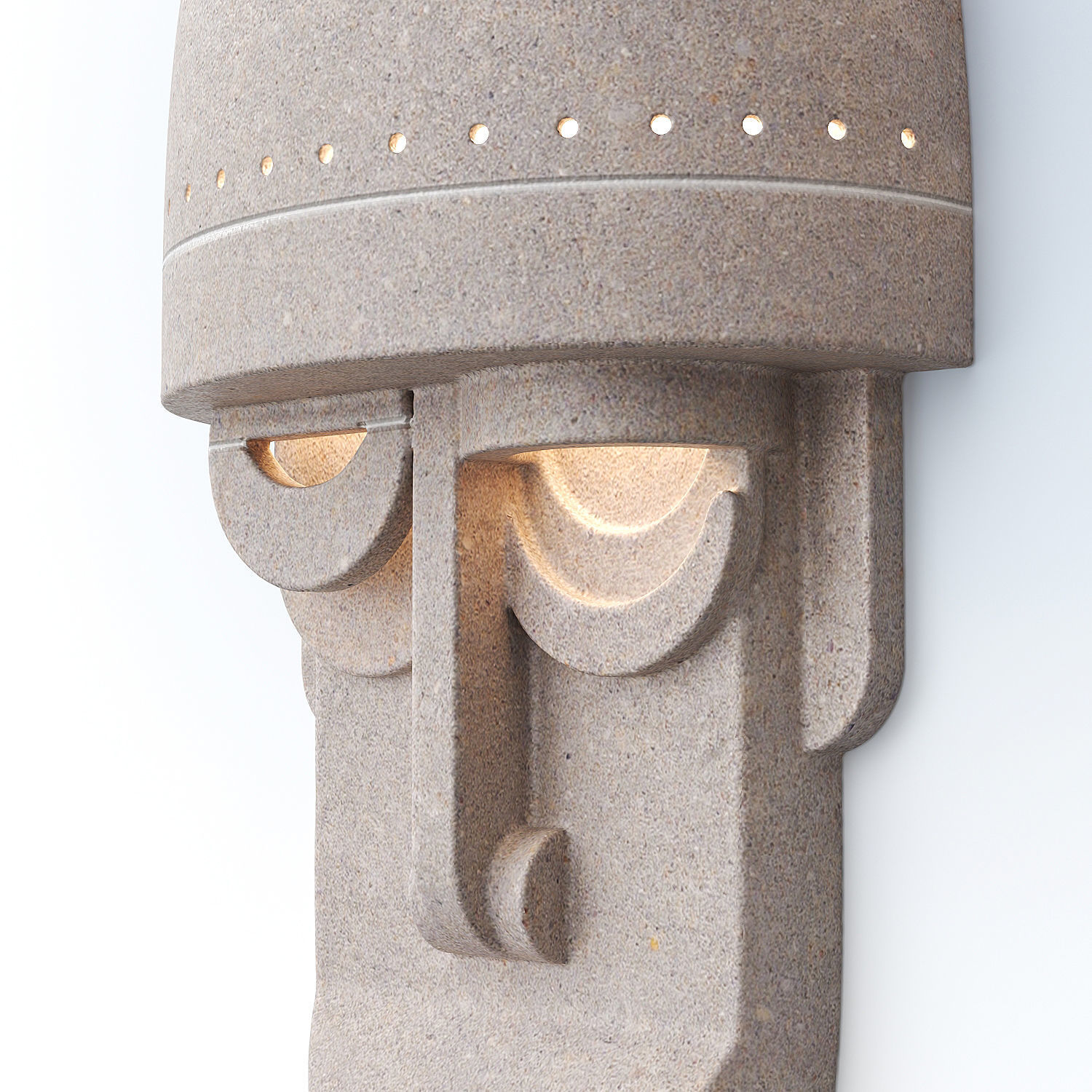 Eric Roinestads Ceramic faces 2 3D model_2