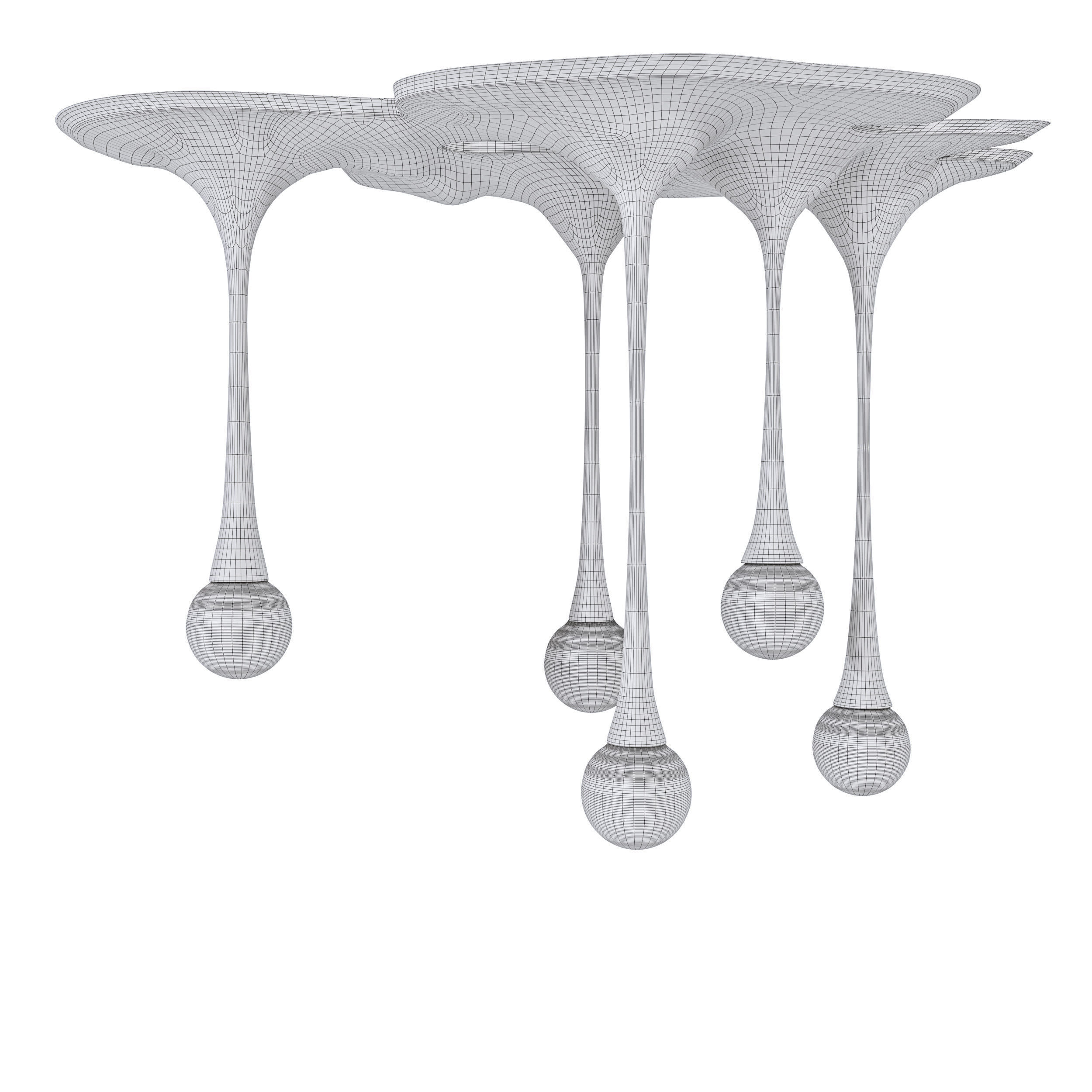 Chandelier Honey by Mainguilty 3D model_8