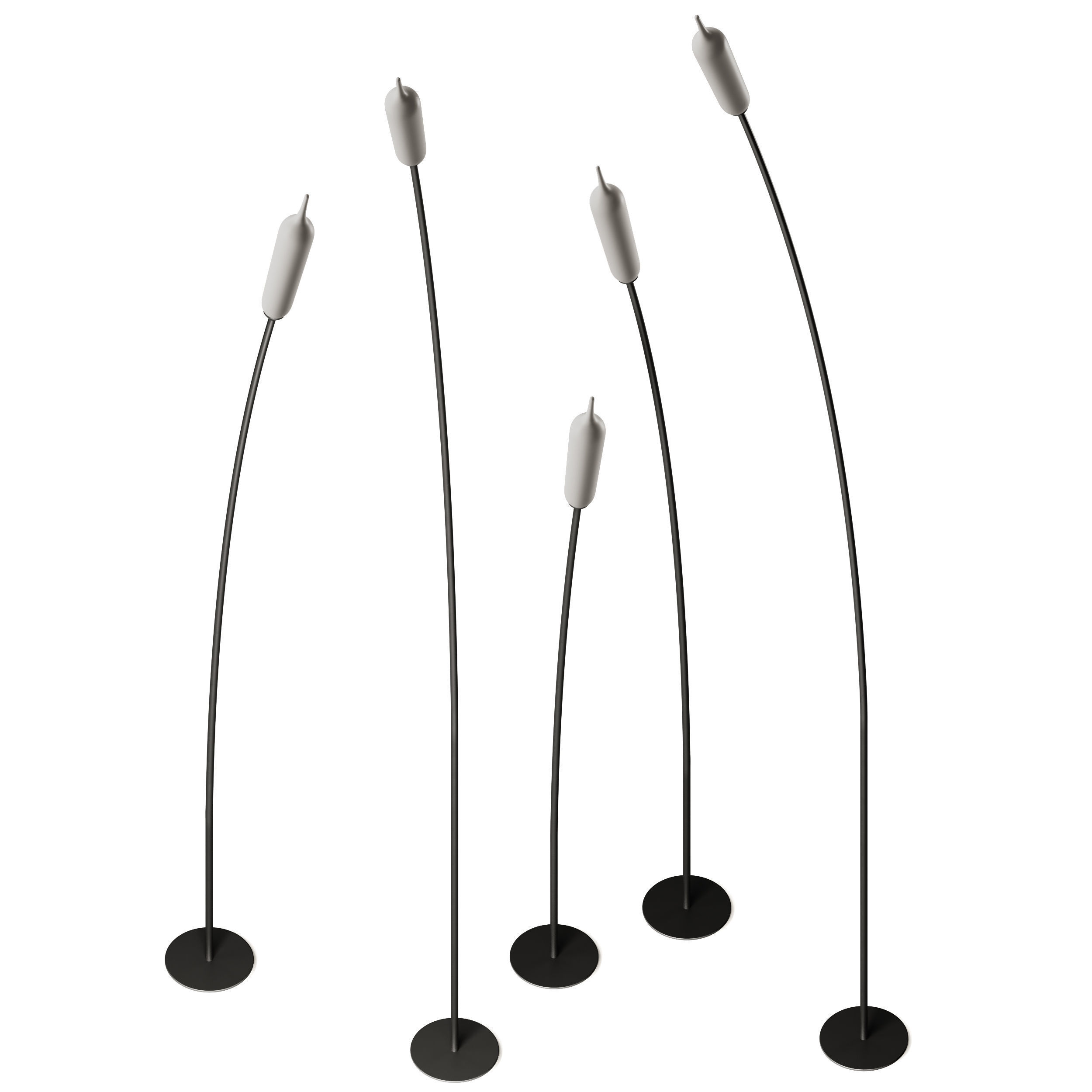 Karman Nilo Outdoor Floor Lamp 3D model_3