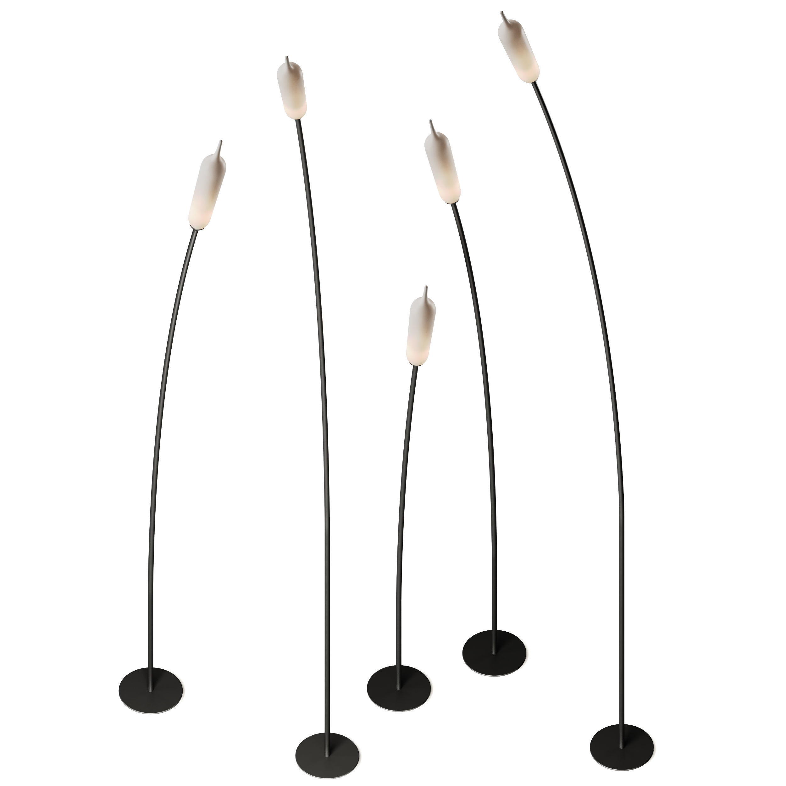 Karman Nilo Outdoor Floor Lamp 3D model_1