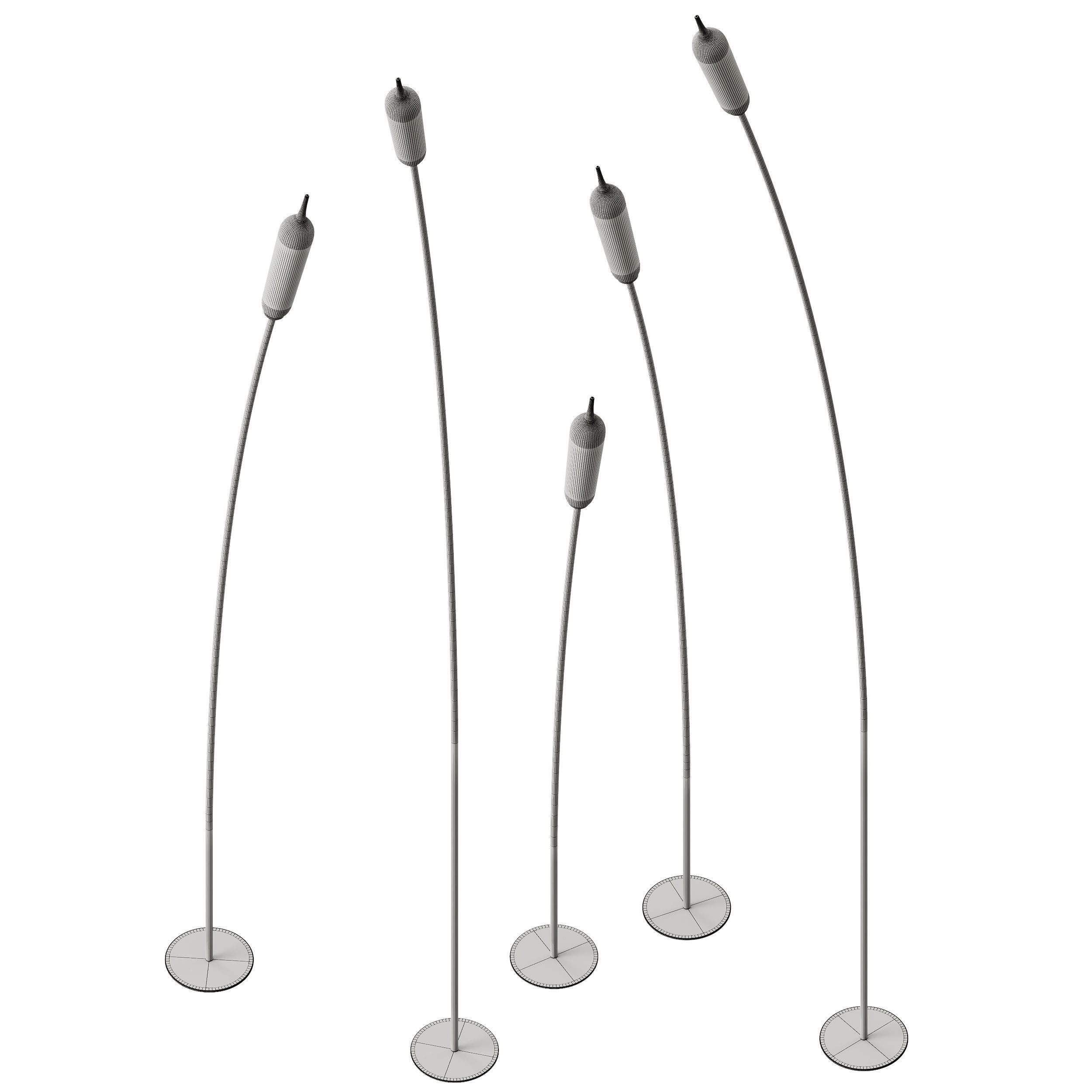 Karman Nilo Outdoor Floor Lamp 3D model_4