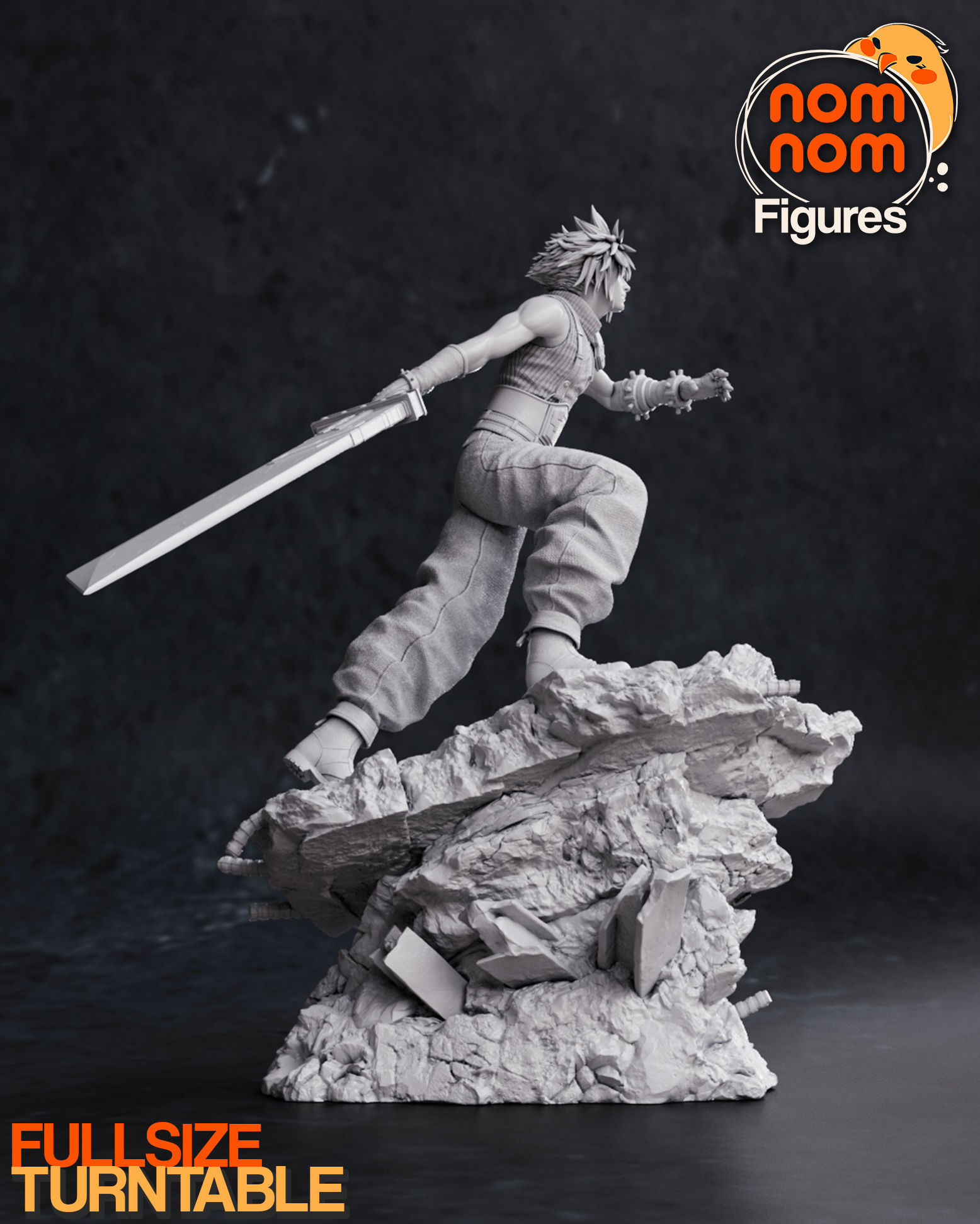 Final Fantasy VII Pack 3D print model_5