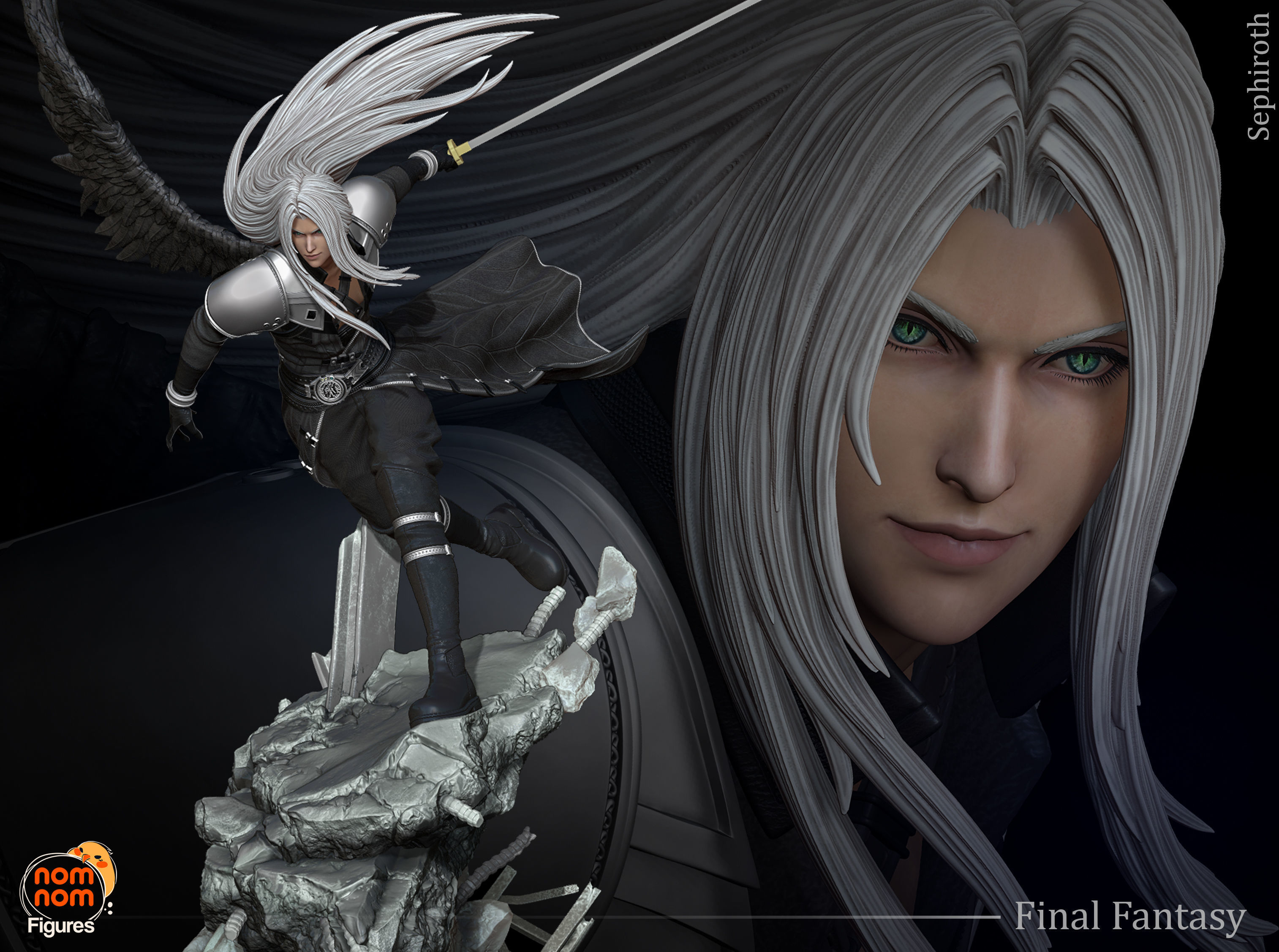 Final Fantasy VII Pack 3D print model_29