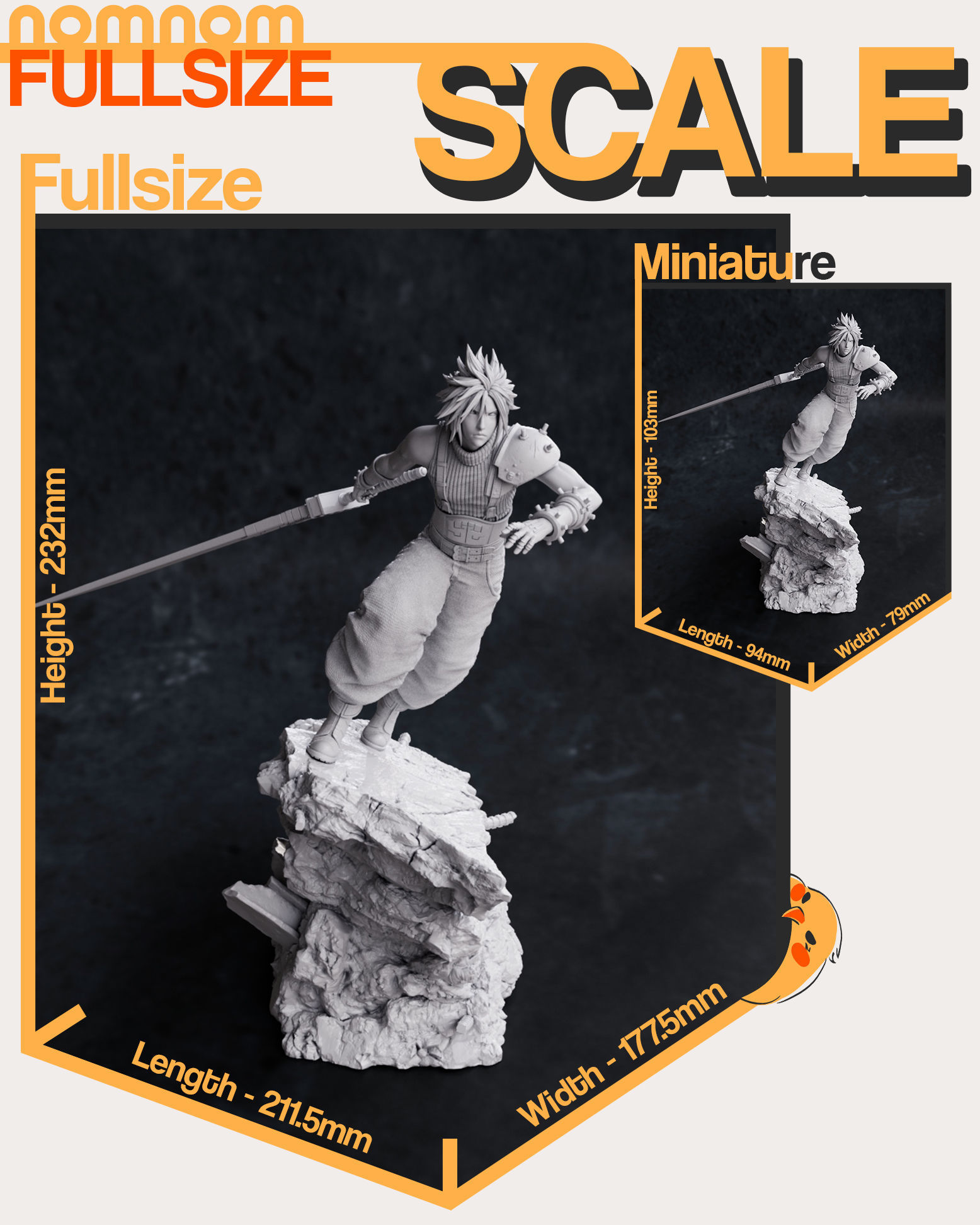 Final Fantasy VII Pack 3D print model_12