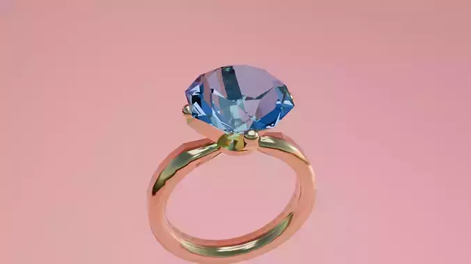 Simple 3D Ring Jewellery