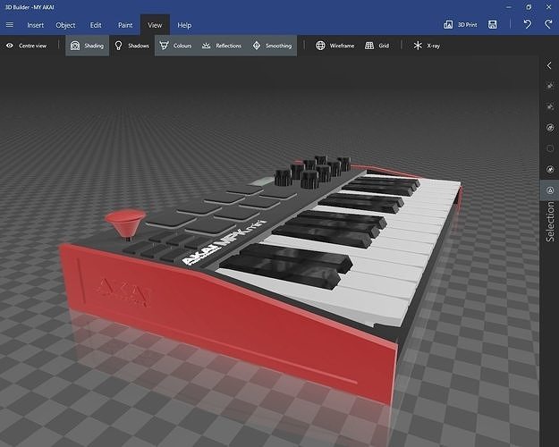 Midi Controller keyboard Free 3D print model