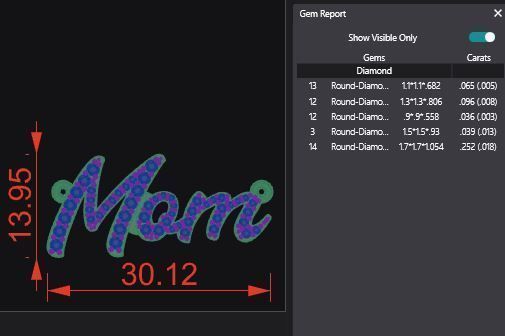 Mom Pendant 3D print model_3