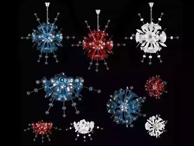 893 Celesta Lightstar Collection of Lamps   