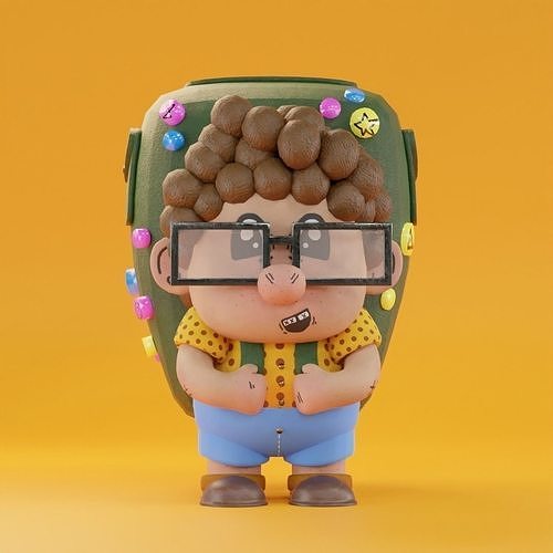 My friend George Free 3D model