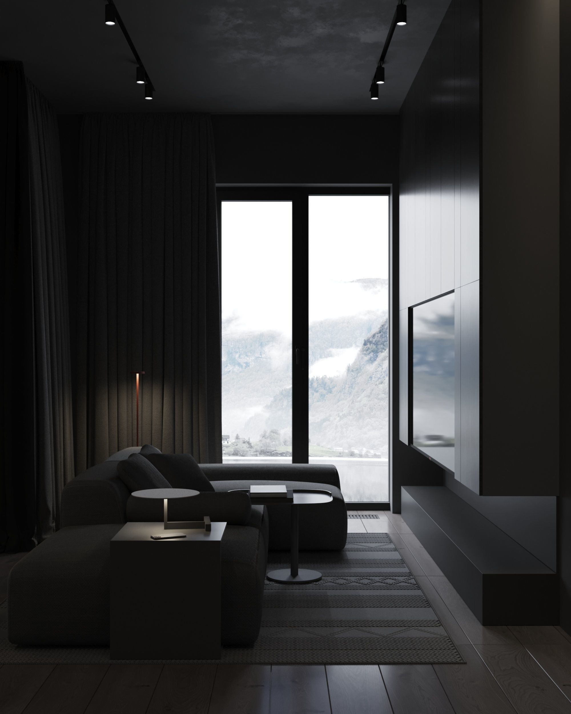 Sadovii Kitchen and living room scene sale 3D model 3D model_8