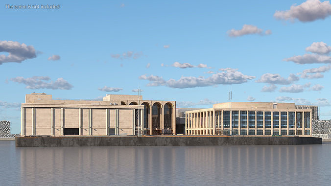 Lincoln Center 3D model 3