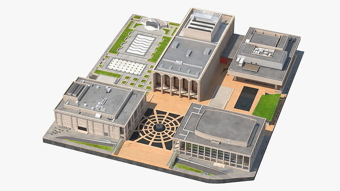 Lincoln Center 3D model