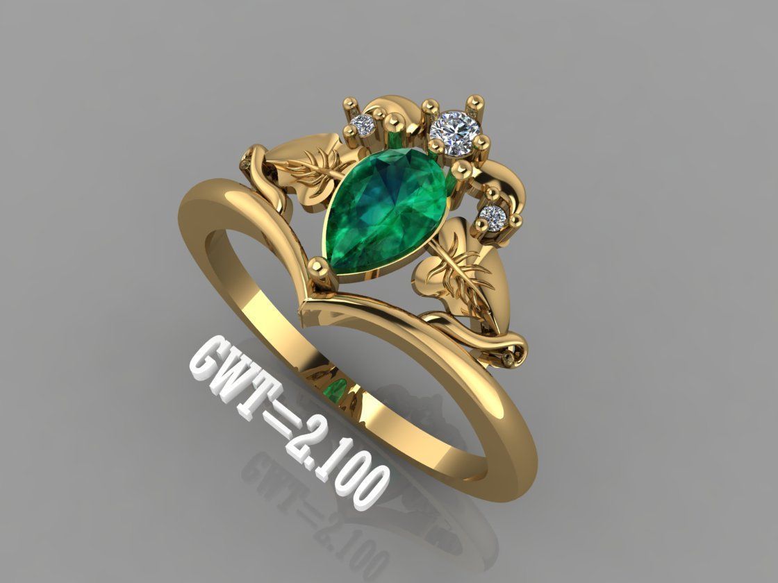 FASION RING 3D model_4