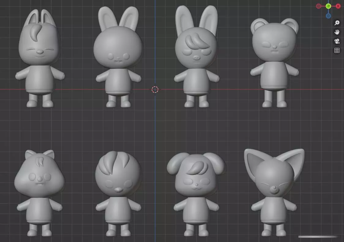 Skzoo for 3D print 3D print model