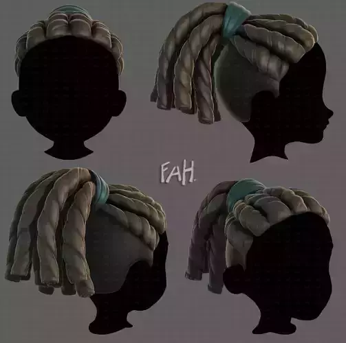3D Hair style for boy V124