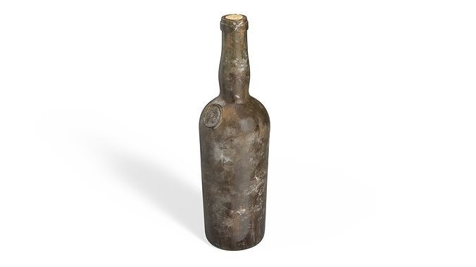 Antique Wine Bottle Old