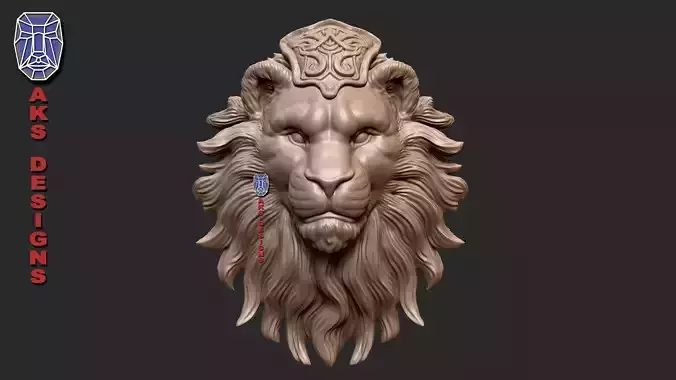 wall mount home decoration Lion v175 