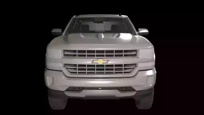 Chevrolet Silverado LT 2024 3D Model