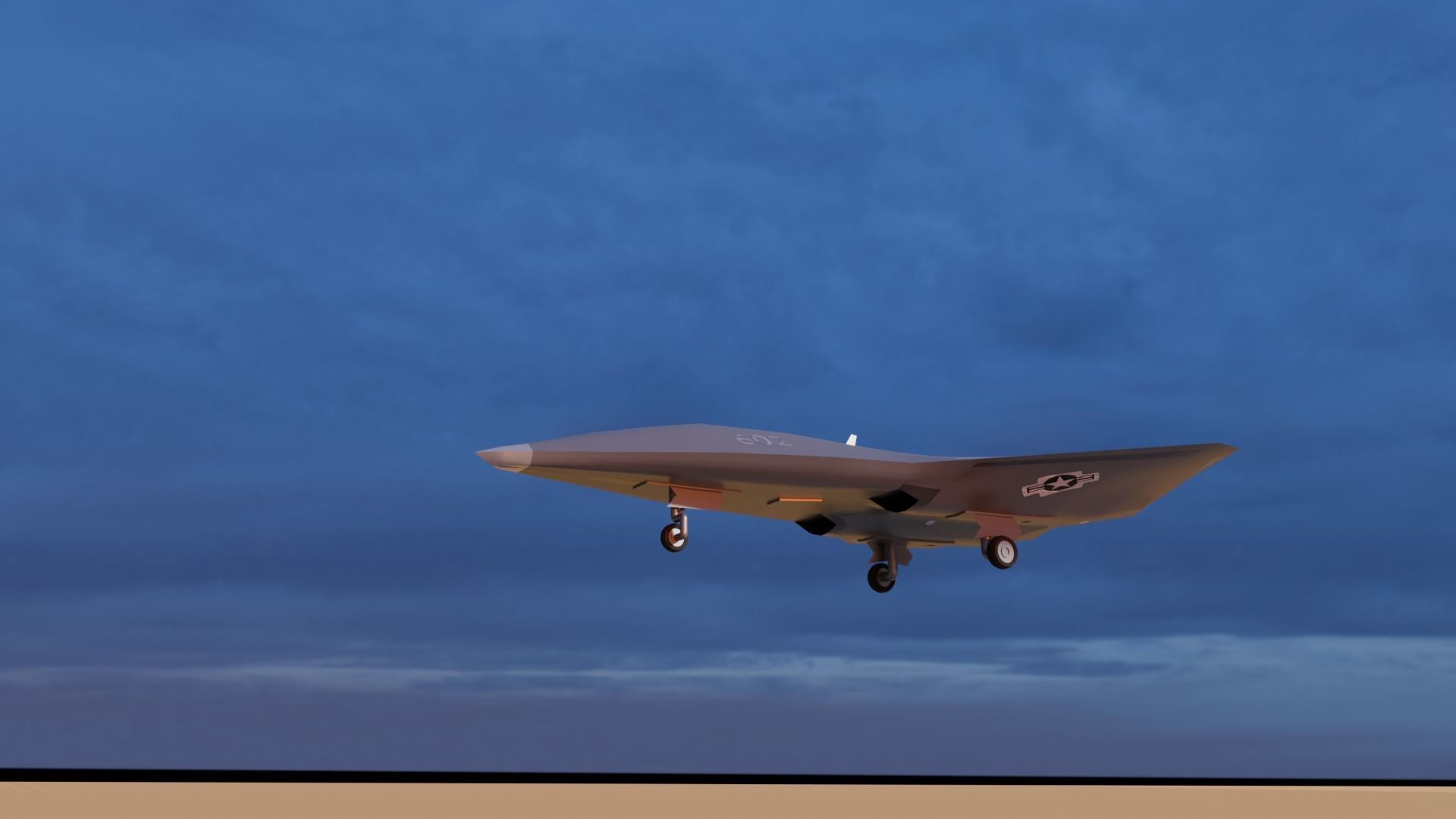 Ngad fx drone 3D model_7