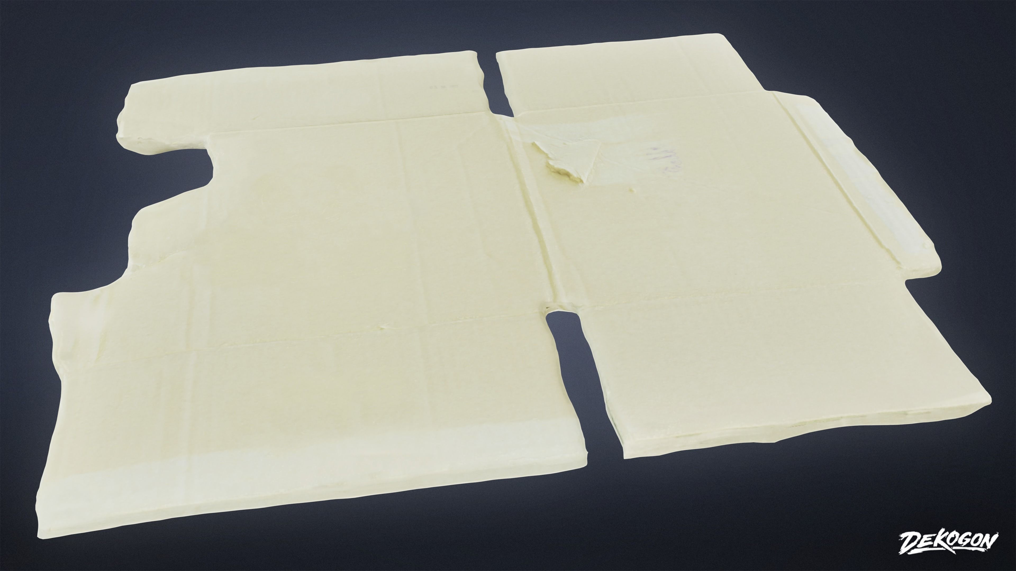 TRASH - Cardboard Trash 01 - LOW POLY AND NANITE Low-poly 3D model_1