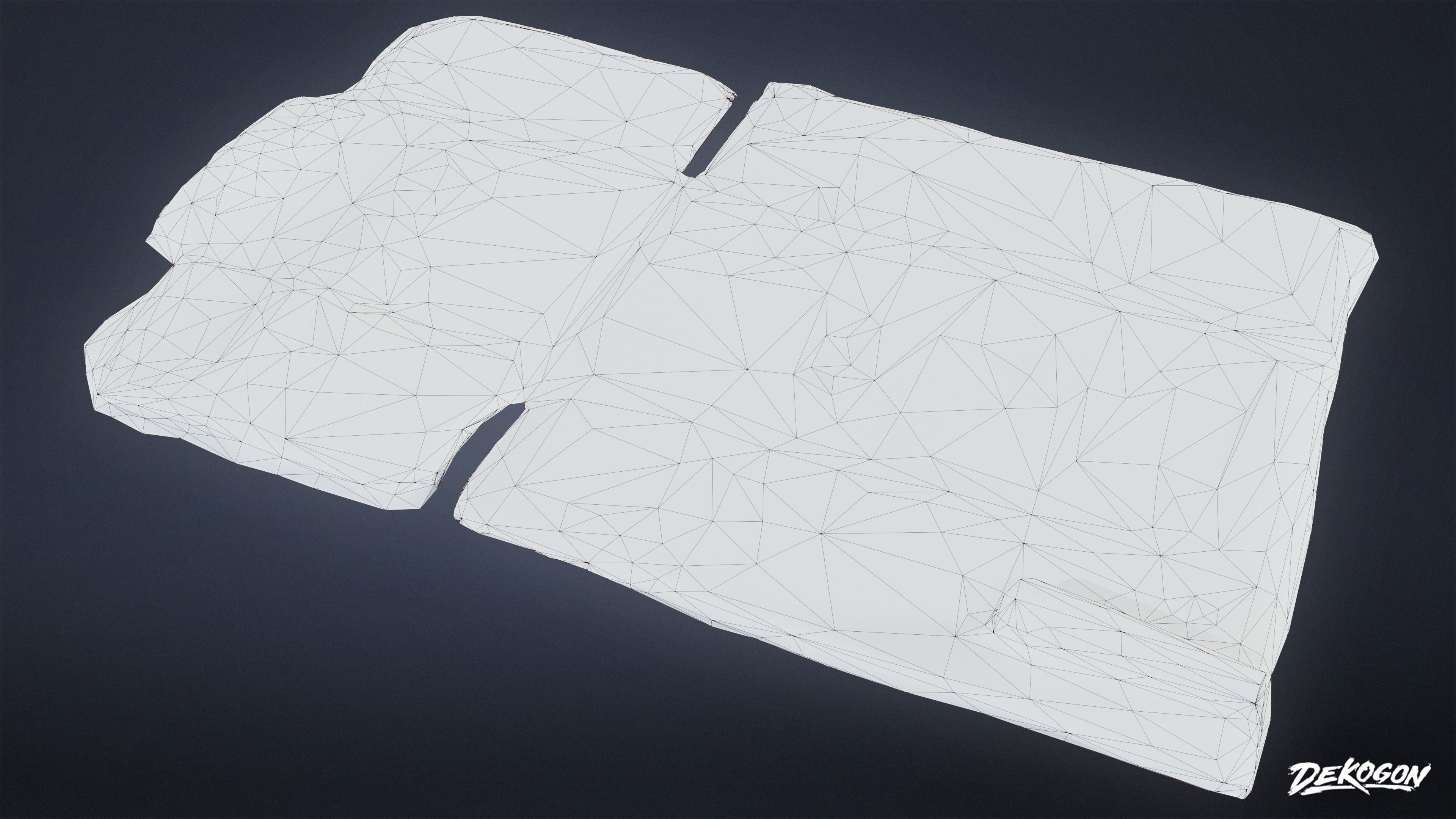 TRASH - Cardboard Trash 01 - LOW POLY AND NANITE Low-poly 3D model_10