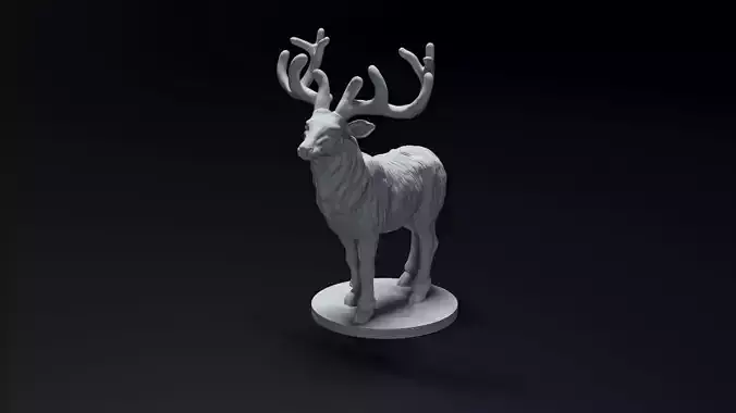 deer animal 3D print model
