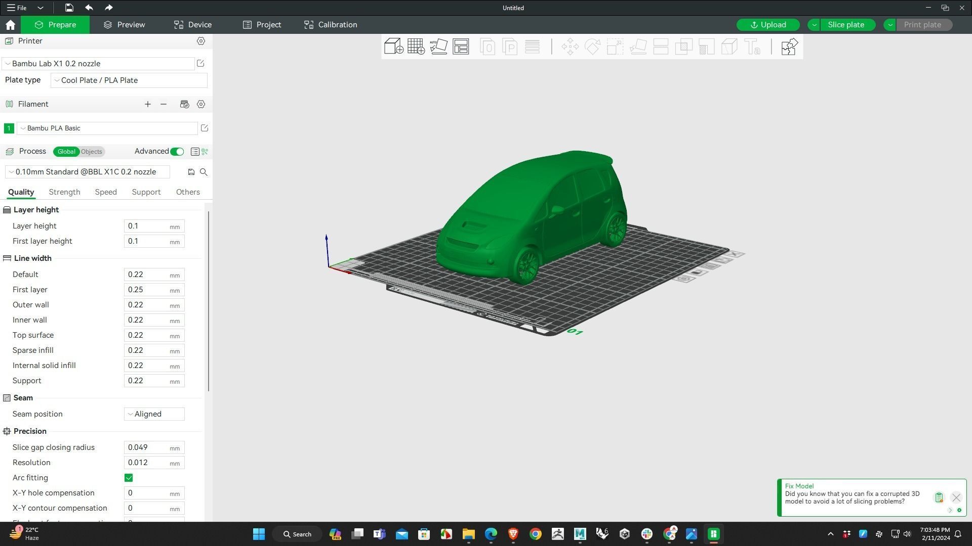 Colt Ralliart Version R printing ready model 3D print model_4