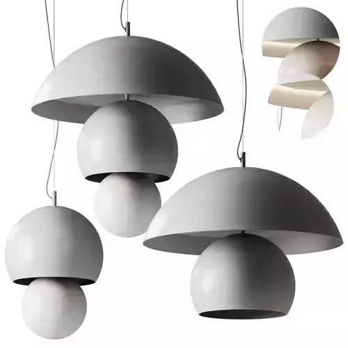 Karman Triluna Pendant Lamp 3D model
