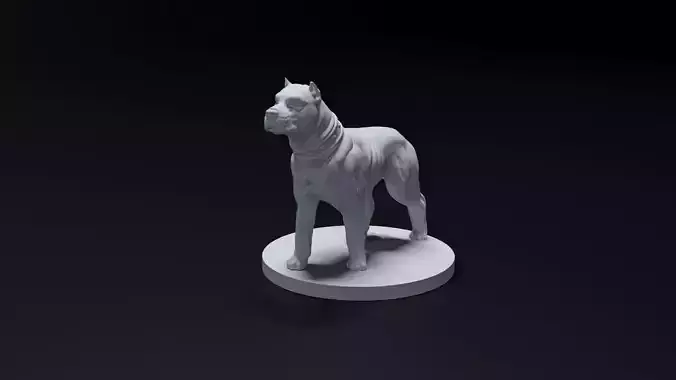 dog home animal 3D print model