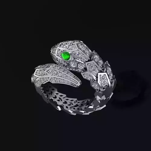 SERPENTI RING SNAKE BULGARI