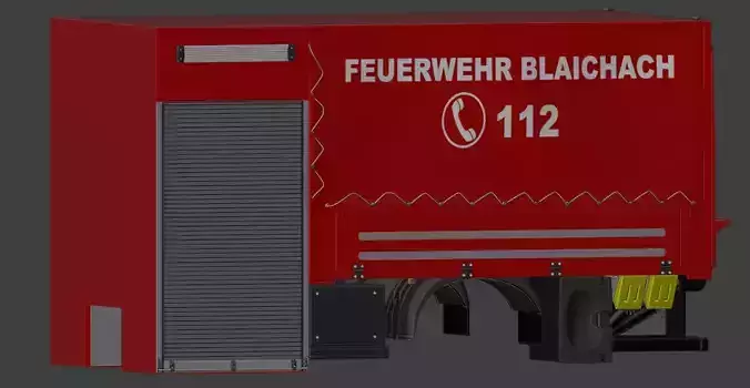 GWL-MZF Aufbau Low-poly 3D model