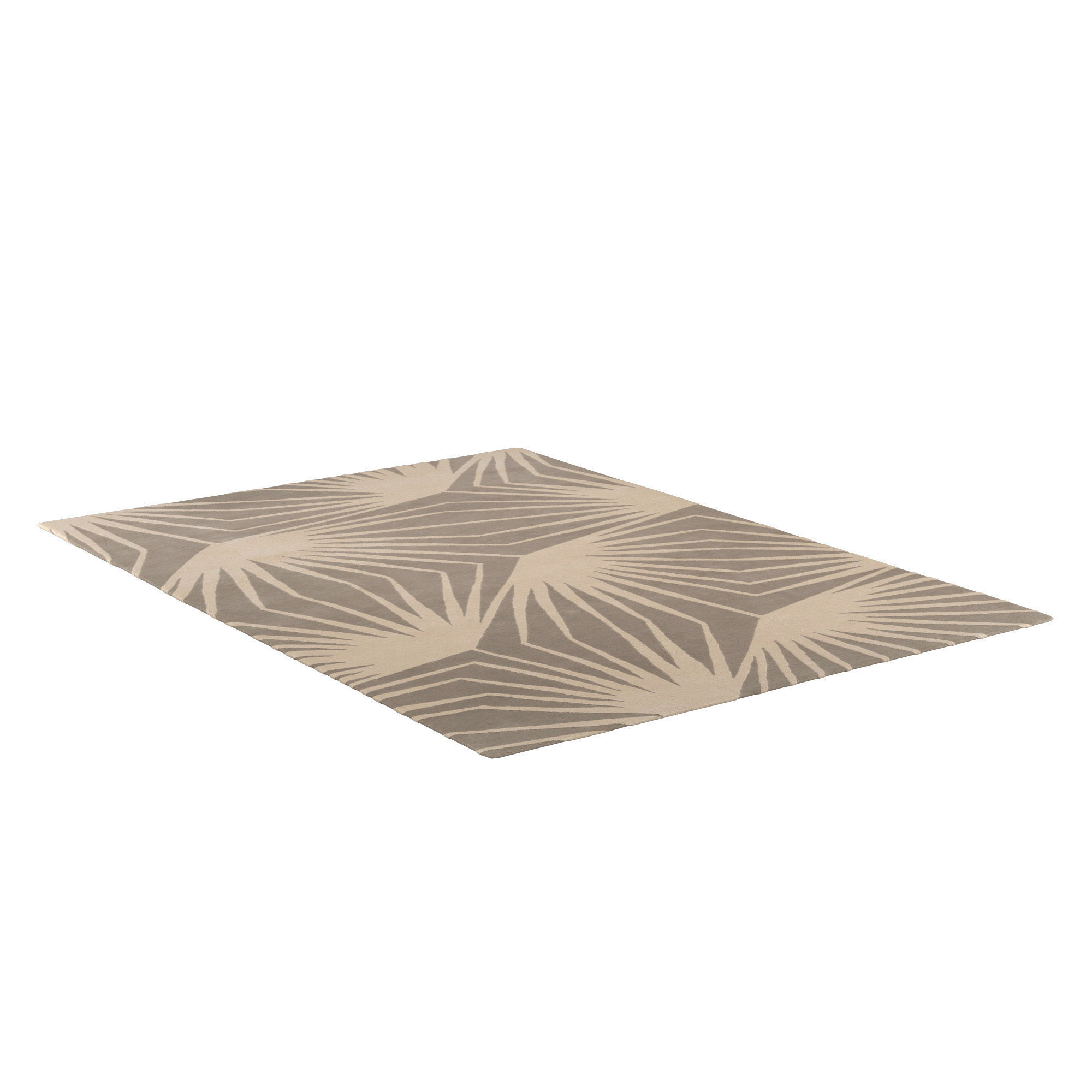 Stingray Neutral rug 3D model_1