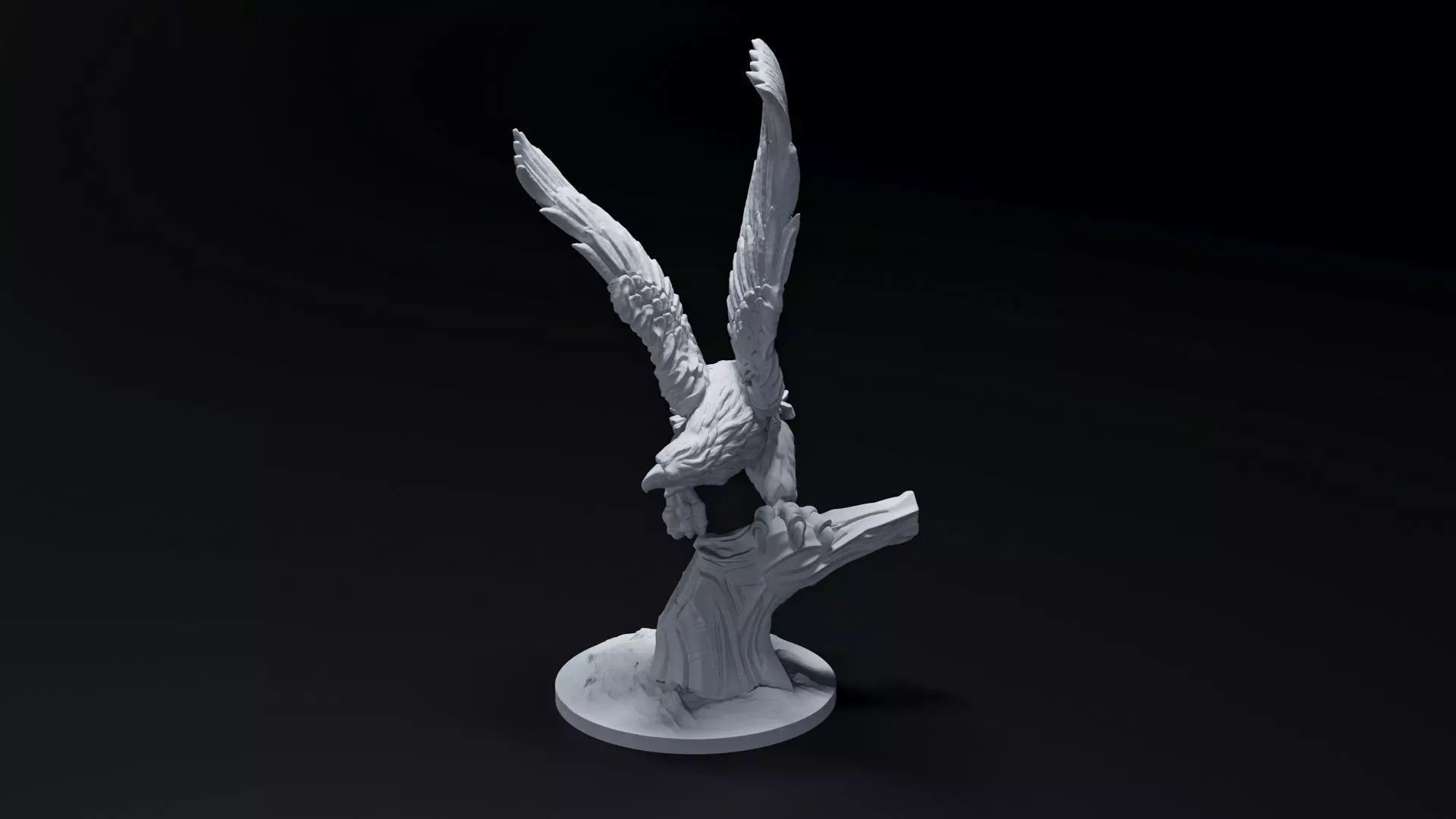eagle 3D print model_0