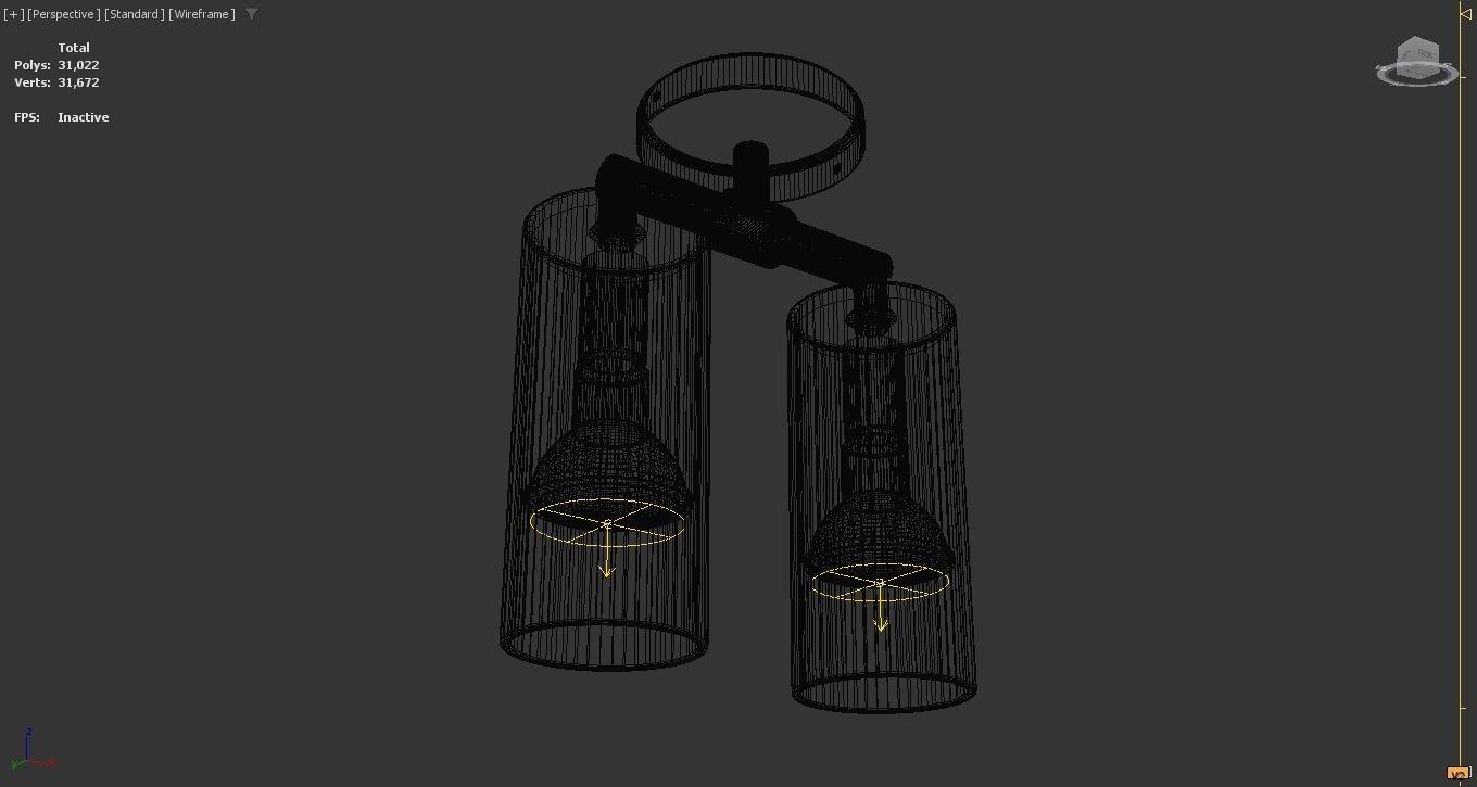 Light - SpotLight BOOK XL Double 3D model_4